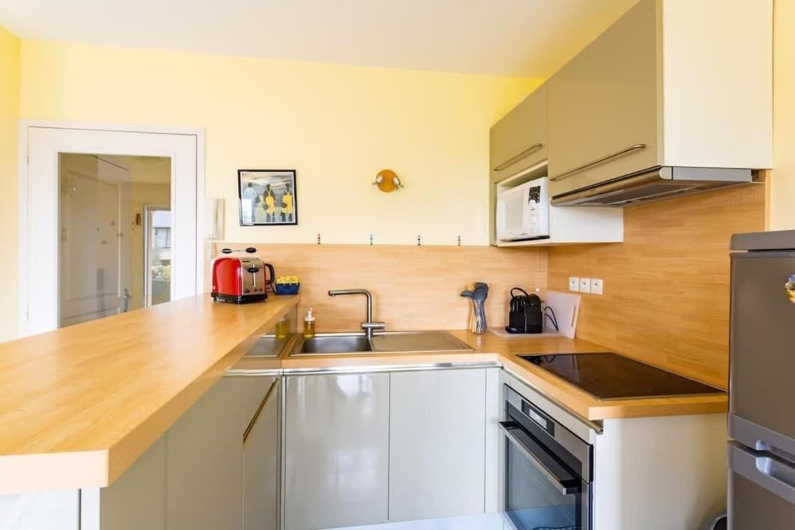 L'Opale - Joli Appartement Avec Jardin Et Garage Dinard Exteriör bild